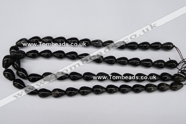 CAE21 15.5 inches 10*14mm teardrop astrophyllite beads wholesale