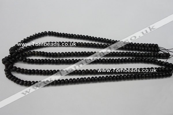 CAE27 15.5 inches 4*6mm rondelle astrophyllite beads wholesale
