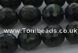 CAE38 15.5 inches 12mm faceted round astrophyllite beads wholesale