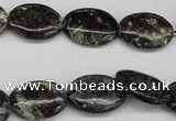 CAE57 15.5 inches 13*18mm oval astrophyllite beads wholesale