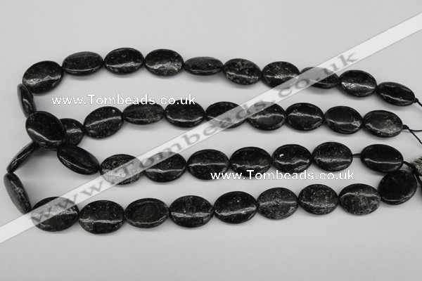 CAE58 15.5 inches 15*20mm oval astrophyllite beads wholesale