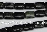 CAE88 15.5 inches 8*12mm rectangle astrophyllite beads wholesale