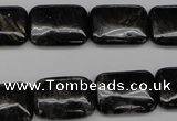 CAE91 15.5 inches 13*18mm rectangle astrophyllite beads wholesale