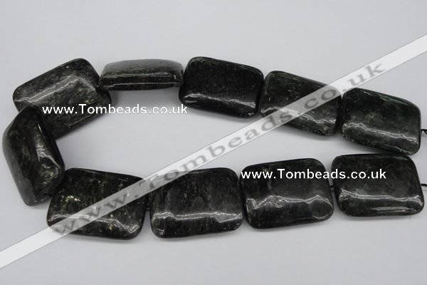 CAE96 15.5 inches 30*40mm rectangle astrophyllite beads wholesale