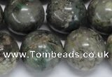 CAF108 15.5 inches 18mm round Africa stone beads wholesale