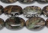 CAF125 15.5 inches 10*14mm oval Africa stone beads wholesale