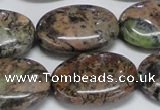 CAF130 15.5 inches 20*30mm oval Africa stone beads wholesale