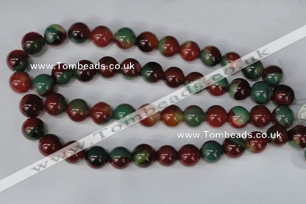 CAG1004 15.5 inches 16mm round rainbow agate beads wholesale