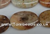 CAG1095 15.5 inches 20*30mm oval Morocco agate beads wholesale