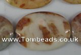 CAG1096 15.5 inches 25*35mm oval Morocco agate beads wholesale