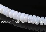 CAG138 Rondelle 3*6mm blue lace agate gemstone beads Wholesale