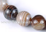 CAG143 14mm round madagascar agate gemstone beads Wholesale