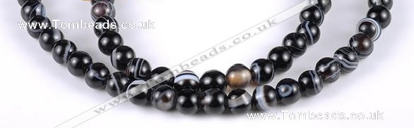 CAG146 5mm round madagascar agate gemstone beads Wholesale