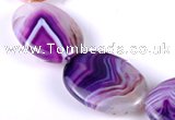 CAG158 Oval madagascar agate 25*35mm gemstone beads Wholesale