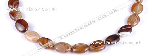 CAG161 13*18mm oval madagascar agate gemstone beads Wholesale