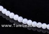 CAG162 Smooth round 4mm blue lace agate gemstone beads wholesale