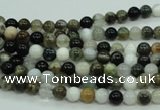 CAG1684 15.5 inches 4mm round ocean agate beads wholesale