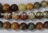 CAG1702 15.5 inches 8mm round rainbow agate beads wholesale