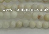 CAG1894 15.5 inches 4mm round grey agate beads wholesale