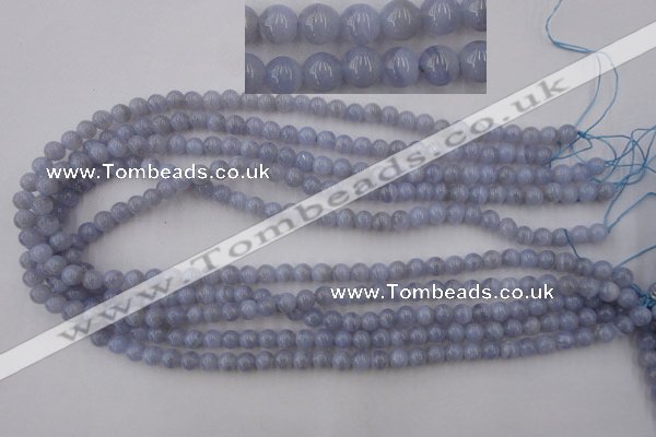 CAG2366 15.5 inches 6mm round blue lace agate beads wholesale