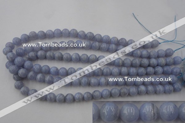 CAG2368 15.5 inches 10mm round blue lace agate beads wholesale