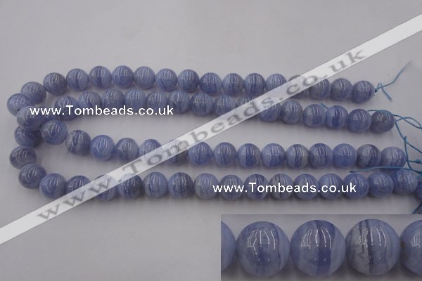 CAG2369 15.5 inches 12mm round blue lace agate beads wholesale