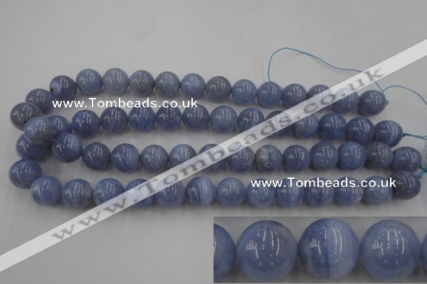 CAG2370 15.5 inches 14mm round blue lace agate beads wholesale