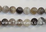 CAG2412 15.5 inches 8mm round Chinese botswana agate beads