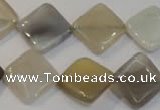 CAG2458 15.5 inches 16*16mm diamond Chinese botswana agate beads