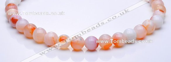 CAG265 15 inch 12mm round agate gemstone beads Wholesale