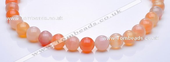 CAG266 15 inch round 13mm agate gemstone beads Wholesale