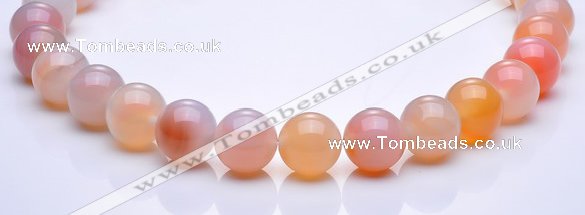 CAG268 16mm round agate gemstone beads Wholesale