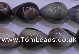 CAG2763 15.5 inches 15*20mm teardrop botswana agate beads wholesale