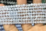 CAG3576 15.5 inches 4mm round blue lace agate beads wholesale