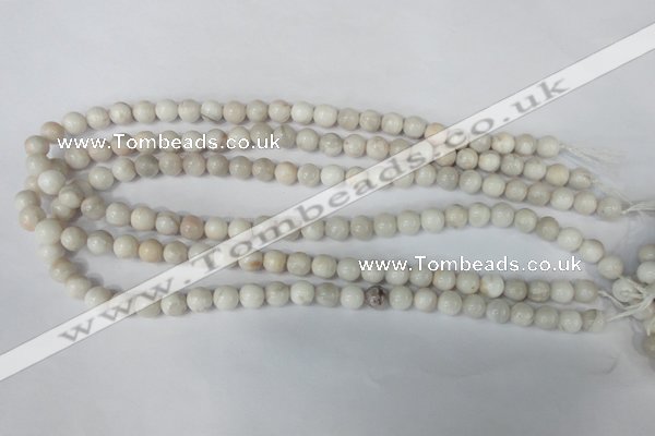 CAG3603 15.5 inches 8mm round natural crazy lace agate beads