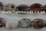 CAG3722 15.5 inches 12*16mm oval botswana agate beads wholesale