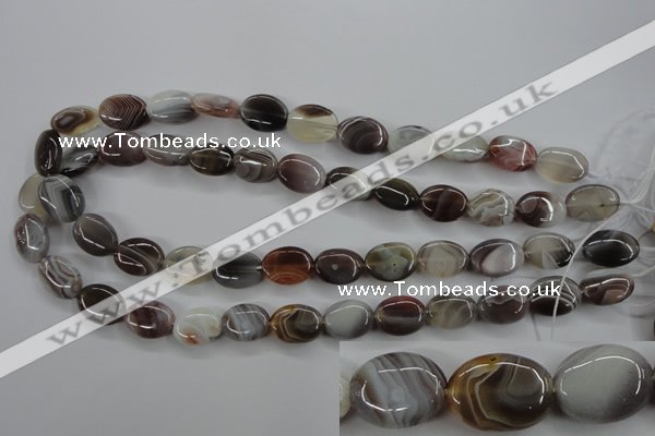 CAG3722 15.5 inches 12*16mm oval botswana agate beads wholesale