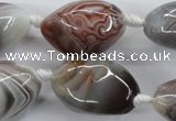 CAG3728 15.5 inches 14*20mm – 20*35mm nuggets botswana agate beads