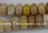 CAG4332 15.5 inches 8*14mm rondelle botswana agate gemstone beads