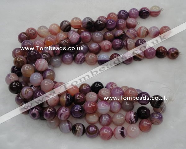 CAG434 15.5 inches 16mm round agate gemstone beads wholesale