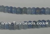 CAG4371 15.5 inches 5*8mm rondelle dyed blue lace agate beads