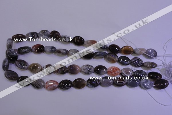 CAG4453 15.5 inches 12*16mm oval botswana agate beads wholesale