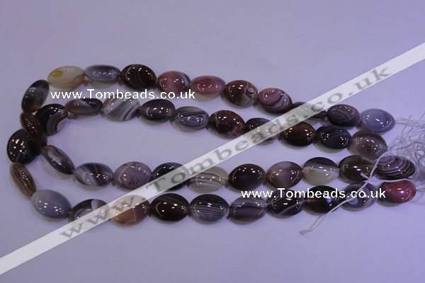 CAG4454 15.5 inches 13*18mm oval botswana agate beads wholesale