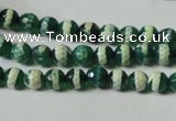 CAG4694 15.5 inches 6mm faceted round tibetan agate beads wholesale