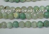 CAG4811 15 inches 6mm faceted round fire crackle agate beads