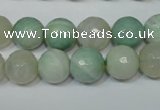 CAG4813 15 inches 10mm faceted round fire crackle agate beads