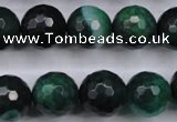 CAG5130 15.5 inches 14mm faceted round agate beads wholesale