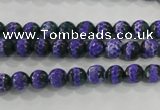 CAG5139 15 inches 6mm faceted round tibetan agate beads wholesale