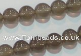 CAG5242 15.5 inches 10mm round Brazilian grey agate beads wholesale