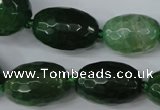 CAG5408 10*14mm – 20*30mm faceted drum dragon veins agate beads